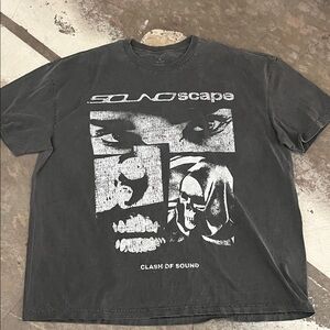 MNML Charcoal Graphic Tee